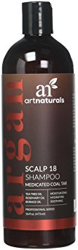 Artnaturals Argan Scalp 18 Shampoo, 16 Ounce