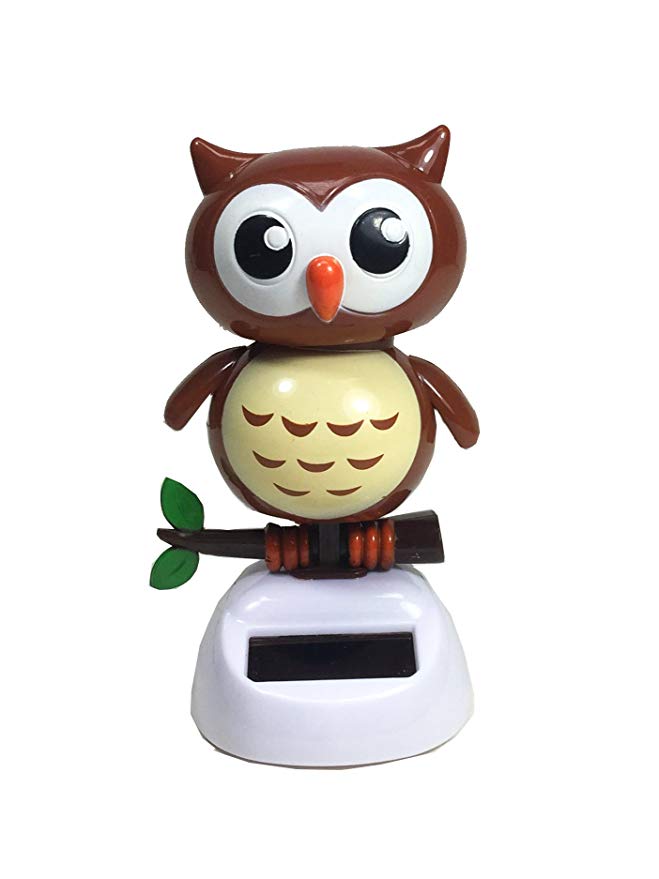 Solar Power Motion Toy - Owl, Dancing