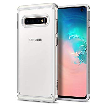 Spigen Neo Hybrid NC Designed for Samsung Galaxy S10 Case (2019) - Prism White