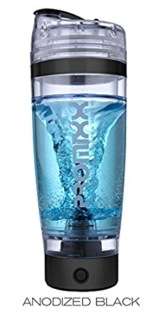 PROMiXX 2.0 - The World's Best Vortex Mixer / Blender / Shaker Bottle with X-blade Technology and Integrated Storage Container. USB Rechargeable. 100% Leak-proof Guarantee. BPA-free. 600ml / 20oz