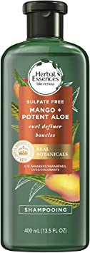 Herbal Essences bio: renew Potent Aloe   Mango Sulfate Free Shampoo for Curly Hair, 400 Milliliters