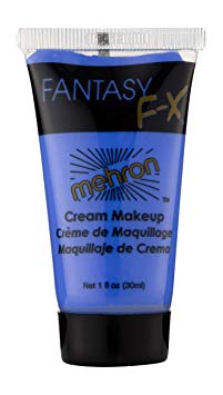 Mehron Makeup Fantasy F/X Water Based Face & Body Paint (1 oz) (BLUE)