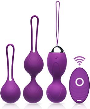 Kegel Balls for Tightening - Acvioo Ben Wa Balls for Women Kegel Exercise Weights Products- Doctor Recommended for Bladder Control & Pelvic Floor Advanced Exercises(Purple)