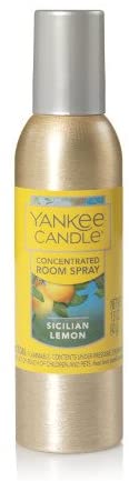 Yankee Candle Sicilian Lemon Concentrated Room Spray, Fruit Scent