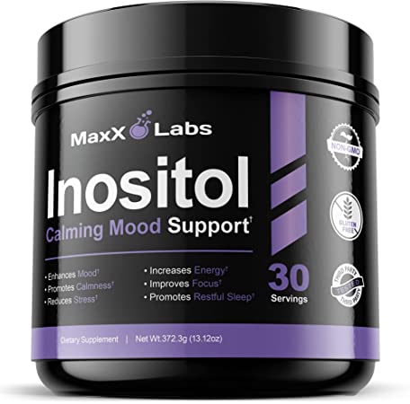 Inositol Calming Mood Support for Focus and Energy - 30 Servings of 12g