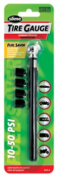 Slime 1023-A Pencil Tire Gauge 10-50 PSI