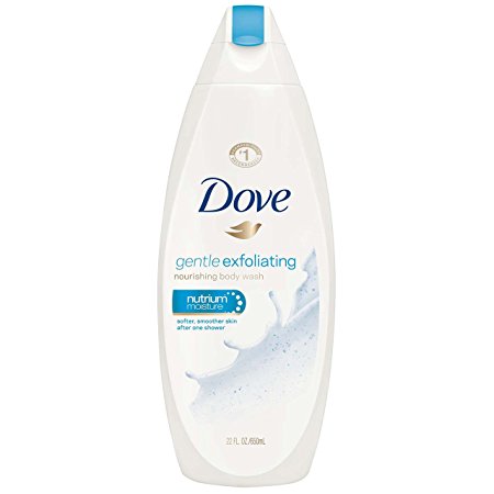 Dove Body Wash, Gentle Exfoliating 22 oz