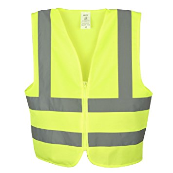 Neiko 53943A High Visibility Safety Vest, ANSI/ ISEA Standard | Color Neon Yellow | Size XXL