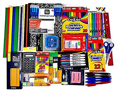Back to School Supplies Essential Bundle - 4th Grade | 5th Grade | 6th Grade | 7th Grade