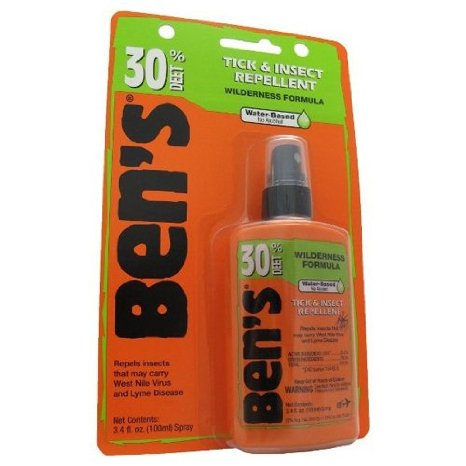 Ben's 30% DEET Mosquito, Tick and Insect Repellent Pump 3.4-ounce