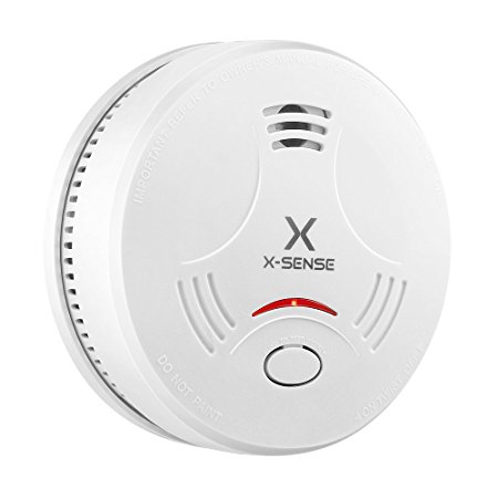 X-Sense SD10I 10-Year Battery Life Smoke Detector Fire Alarm with Photoelectric Sensor