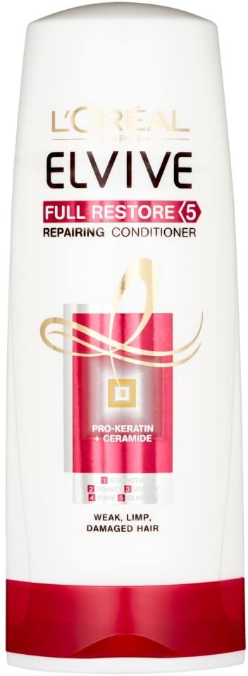 L'Oreal Elvive Full Restore 5 Damaged Hair Conditioner, 400ml