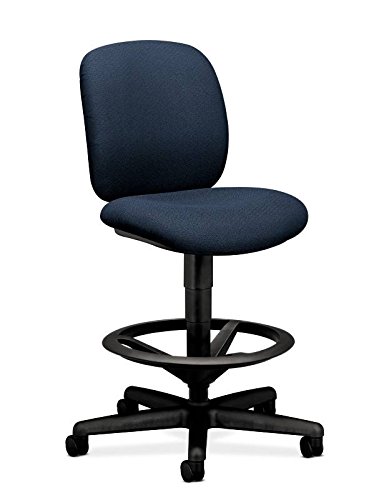 HON 5905AB90T Comfortask Task Swivel Stool, Blue