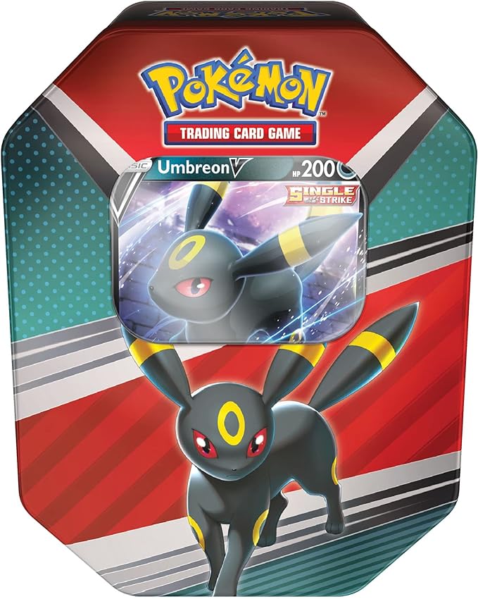 Pokémon TCG: V Tin Heroes Umbreon (1 Foil Card & 4 Booster Packs)