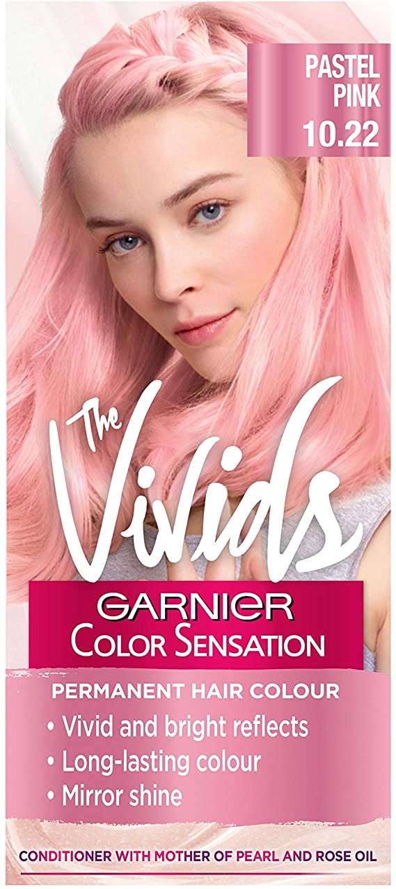 Garnier Color Sensation Vivids 10.22 Pastel Pink Permanent Hair Dye