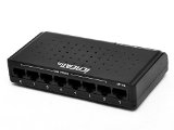 iCreatin 8-port 10100Mbps Smart Ethernet POE Switch with 7- PoE ports and 48V65W Power supply
