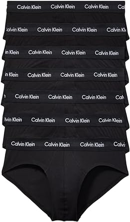 Calvin Klein Mens Cotton Stretch 7-Pack Hip Brief