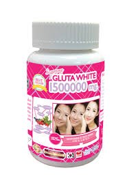 Supreme Gluta White 1500000 Mg. Grape Seed Extract, Co-enzyme Q10 (1 Bottle =30 Softgels)