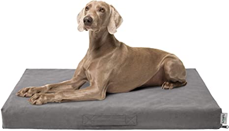 Love's cabin Orthopedic Dog Beds for Large, Medium and Small Dogs, Large Dog Bed for Crate with Removable Washable Cover, Memory Foam Dog Bed Outdoor Waterproof Pet Mat