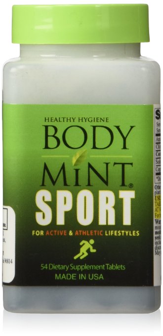 Body Mint Sport for Active and Athletic Lifestyles 54 tabs