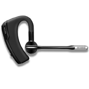 Bluetooth Headset, Kavoxii Limited Edition V4.0 Bluetooth Stereo Headset with Mic for Smartphones (Black)