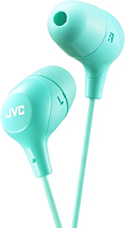 JVC in-ear headphones with high wearing comfort and safe