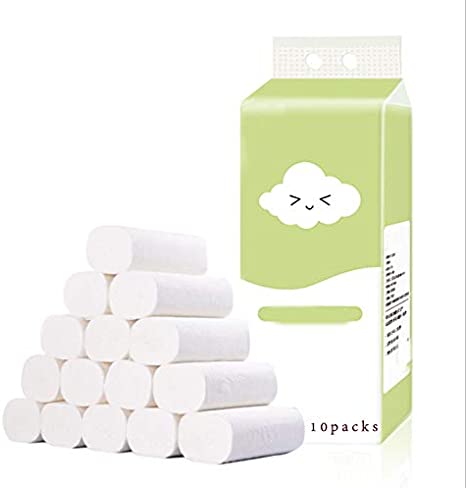 Toilet paper 10 rolls Super Soft White Color Toilet Paper, Soft Pumping Paper Towels Tissue …