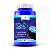 Brain Power Boost  All Natural Mind Enhancing Supplement  Remarkable St Johns Wort and Ginkgo Biloba Complex Supports Cognitive Function and Enhances Brain Health
