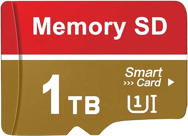 SD Card 1TB High Speed Memory Card Large Capacity 1000GB SD Cards Video Recording TF Card for Cellphone,Tablet, PC Dashcam and Drone(1000gb)