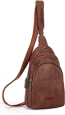 Wrangler Crossbody Bags for Women Chic Sling Bag and Purses with Adjustable Strap Holiday Gift Choice