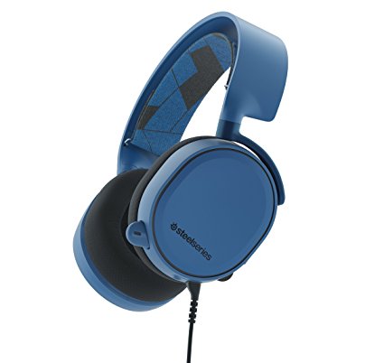 SteelSeries Arctis 3 All-Platform Gaming Headset for PC, PlayStation 4, Xbox One, Nintendo Switch, VR, Android and iOS -&nbsp;Boreal Blue