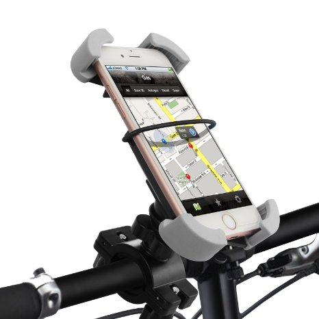 Bike Holder,Budget&Good Universal Bike/bicycle phone holder,Cell Phone Mountain&Road Bicycle Handlebar Cradle Mount for iPhone SE, 6s, 6s Plus,5S;Samsung Galaxy S7and other Smartphones