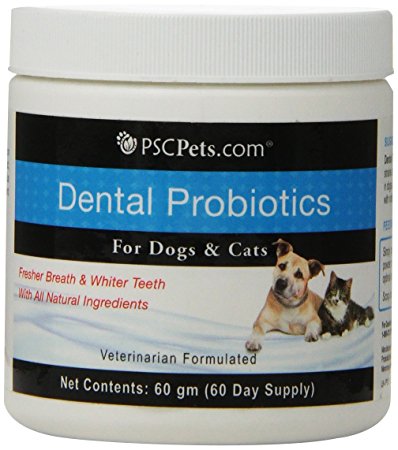 PSCPets Dental Probiotics for Cats and Dogs