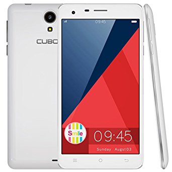 Cubot S350 Android 4.4 MT6582M 2GB RAM 16GB ROM Quad Core WCDMA Smartphone (White)