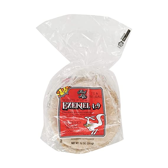 Food for Life Ezekiel 4:9 Whole Grain Pocket Bread, 10 Oz (Frozen)