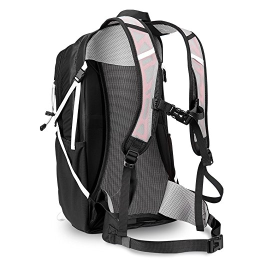 Terra Hiker Ultra Lightweight Backpack, Traveling Hiking Day Pack, with Steel Frame and Back Mesh, only Weighs 1.49 lbs