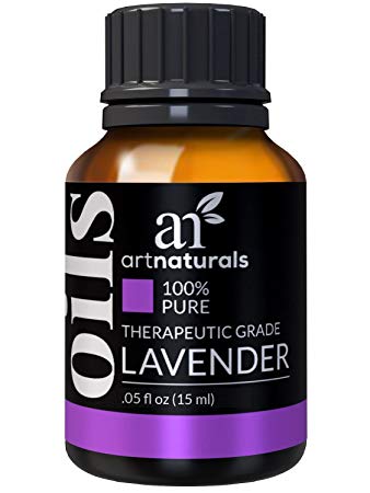 ArtNaturals 100% Pure Lavender Essential Oil - (.5 Fl Oz / 15ml) - Premium Undiluted Therapeutic Grade Natural From Bulgaria - Sleep, Relaxation