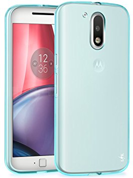 Moto G4 / G4 Plus Case, LK Ultra [Slim Thin] TPU Rubber Soft Skin Silicone Protective Case Cover for Motorola Moto G4 / G4 Plus - Mint