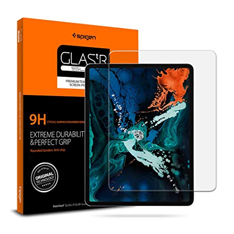 Spigen Tempered Glass Screen Protector Designed for The New iPad Pro 12.9 (2018 Release) [1 Pack]