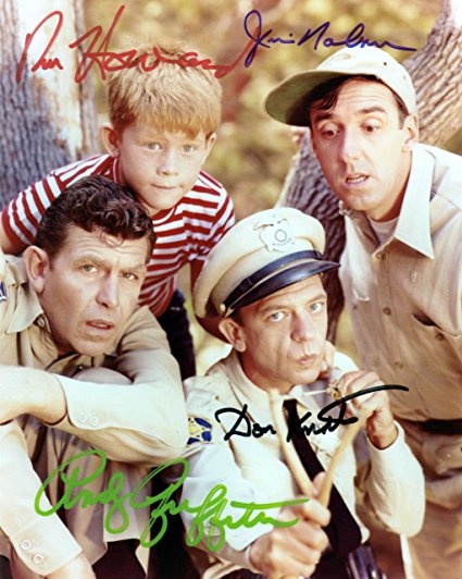 The Andy Griffith Show Cast Autographed Signed 8 X 10 Reprint Photo - Mint Condition