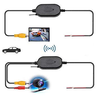 ATian 2.4G Wireless Color Video Transmitter and Receiver for The Vehicle Backup Camera/Front Car Camera