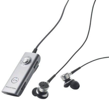 Phiaton PS 210 BTNC Bluetooth 3.0 Active Noise Cancelling Stereo Earphones with Mic