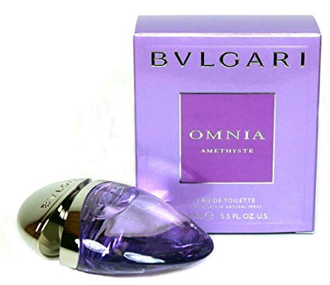 Bvlgari Omnia Amethyste By Bvlgari (Half Ounce) 15ml /0.50 Fl.oz Eau De Toilette Deluxe Travel Spray