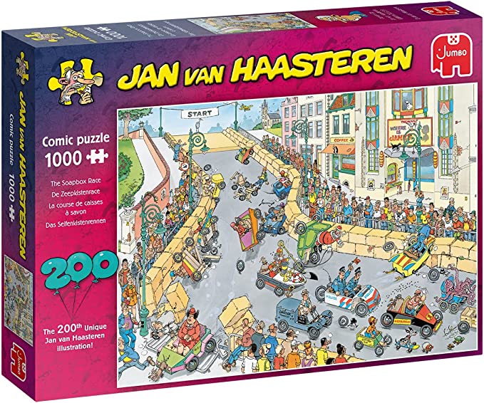 Jan Van Haasteren The Soapbox Race Jigsaw Puzzle (1000 Pieces)