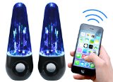 Rebelite Aura v1 Water Show Bluetooth Dual Speaker System w Powerful Sound and Dancing Water for iPhone Android and Any Bluetooth Device Including Smart Phones Tablets mp3 Players and more