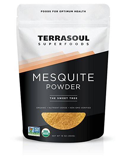 Terrasoul Superfoods Mesquite Powder (Organic), 16 Ounces
