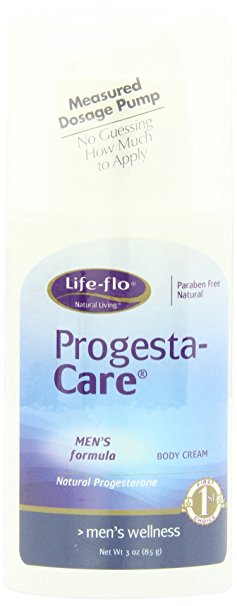 ProgestaCare Superior Natural Progesterone Body Cream, Men's Formula, 3 oz (85 g)