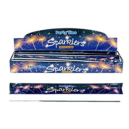 Giant 40cm Party Time Sparkler - Pack of 60
