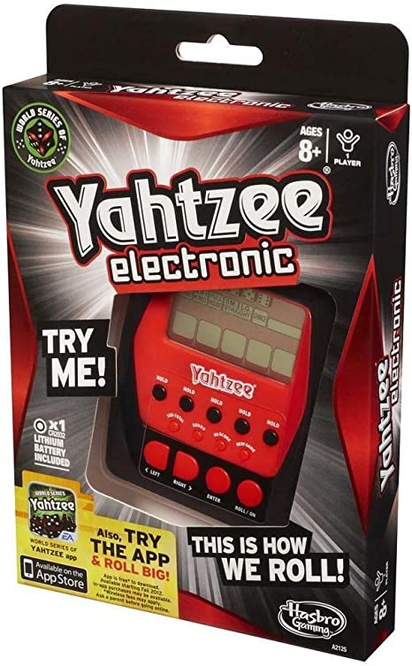 Yahtzee Handheld Digital Game