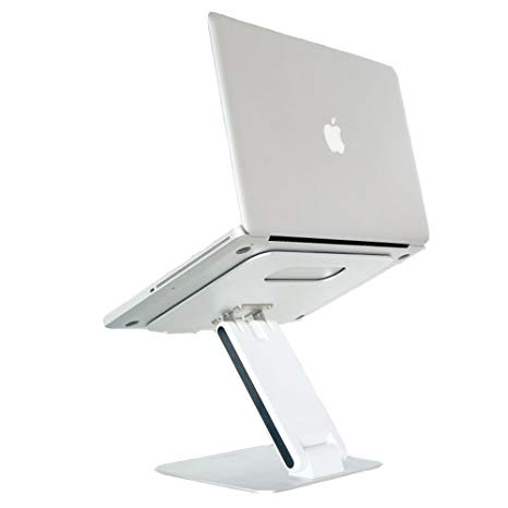 SKYZONAL Aluminum Notebook Desktop Stand Height Adjustable Laptop Stand for Computer PC Notebook MacBook Ipad